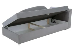 Dzieci Tapczan młodzieżowy z pojemnikiem BILLIE prawy