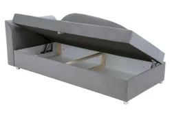 Sofy|Tapczany| Tapczan młodzieżowy z pojemnikiem BILLIE lewy