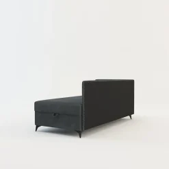 Dzieci Esteti Tapczan narożny szary IBIS 90x200 cm