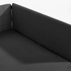 Dzieci Tapczan narożny szary MARIO 90x200 cm