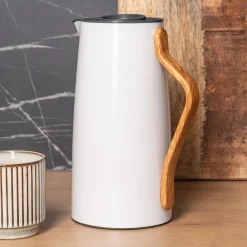 Termosy I Kubki Termiczne|inny Termos z uchwytem biały 1 l