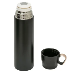 Termosy I Kubki Termiczne| Termos z zakrętką w kształcie filiżanki czarny 500 ml