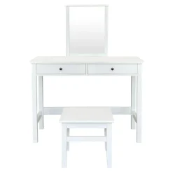 Toaletki I Konsole|inny Toaletka z lustrem i taboretem SEDGAR