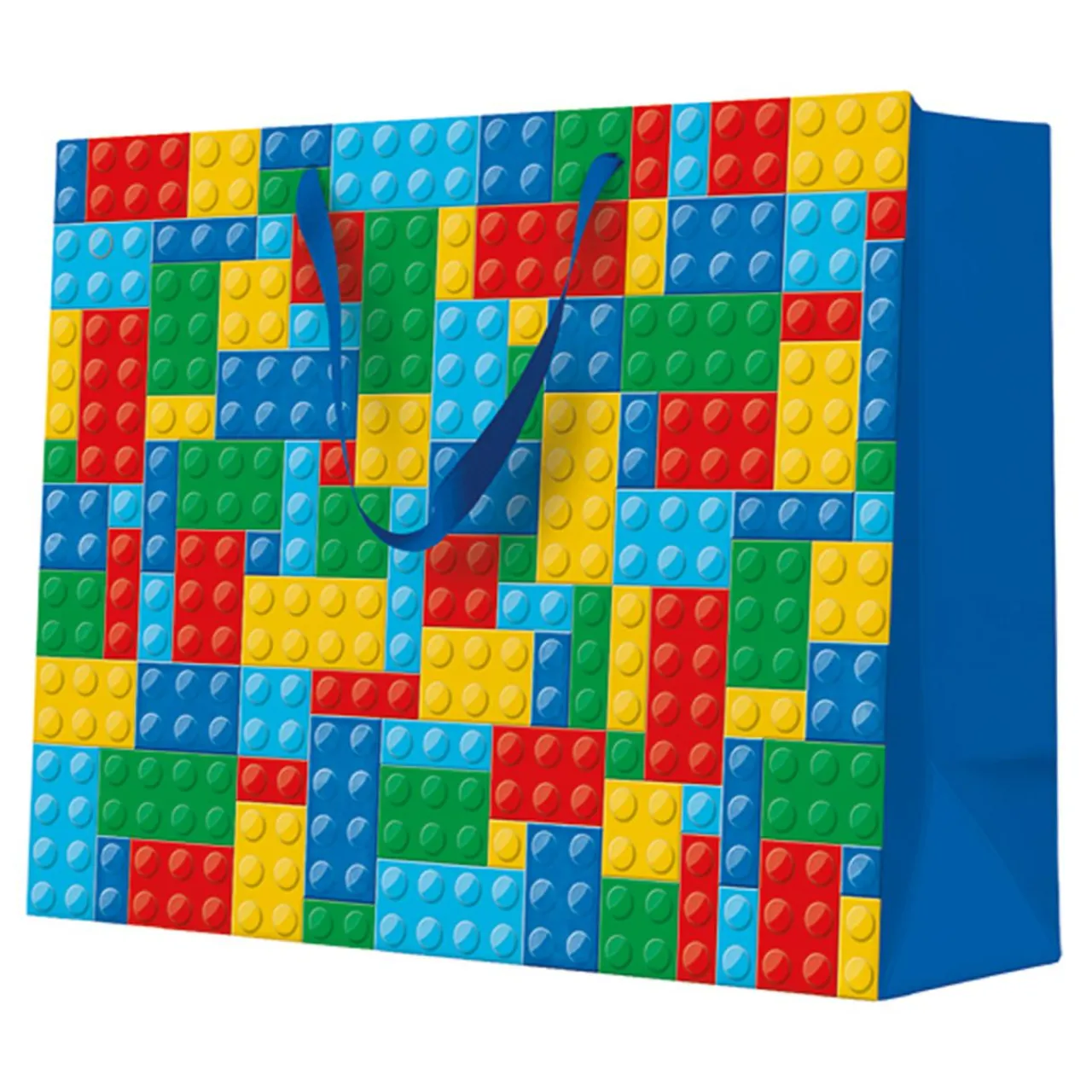 Paw Torba prezentowa COLORFUL BRICKS 33,5x26,5 cm