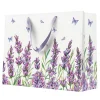 Paw Torba prezentowa LAVENDER BUTTERFLY 33,5x26,5 cm