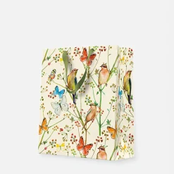 Pakowanie Prezentów|Paw Torba prezentowa M BIRDS AND BUTTERFLIES 20x25 cm