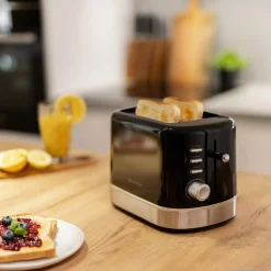 Małe Agd|Tostery|Gorenje Toster czarno-srebrny T800DB
