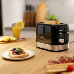 Małe Agd|Tostery|Gorenje Toster czarno-srebrny T800DB