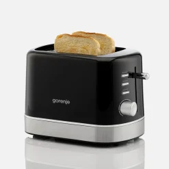 Małe Agd|Tostery|Gorenje Toster czarno-srebrny T800DB