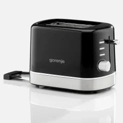 Małe Agd|Tostery|Gorenje Toster czarno-srebrny T800DB