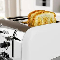 Małe Agd|Tostery|MORPHY RICHARDS Toster na 4 kromki biały VENTURE