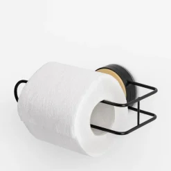 Akcesoria Łazienkowe|Akcesoria Łazienkowe|inny Uchwyt na papier toaletowy bamusowo-czarny