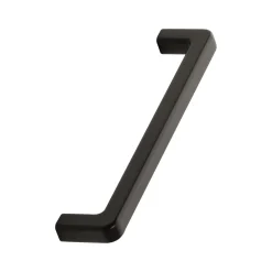 Uchwyty Standardowe| Uchwyt podłużny PORTO PLUS czarny mat MANGO 17,2 cm