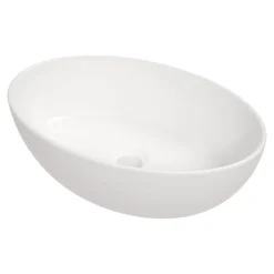 Umywalki I Baterie|Umywalki I Baterie|Deante Umywalka ceramiczna nablatowa biała ALPINIA 45,5 cm