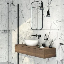 Umywalki I Baterie|Umywalki I Baterie|Deante Umywalka ceramiczna nablatowa biała ALPINIA 45,5 cm