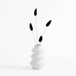 Wazony|inny Wazon bałwanek biały 12 cm