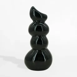 Wazony|inny Wazon bałwanek czarny 24,2 cm