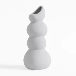 inny Wazon bałwanek szary 24,2 cm