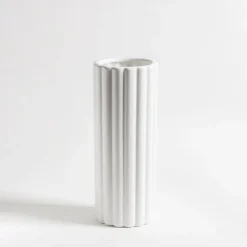 Wazony| Wazon biały 19 cm