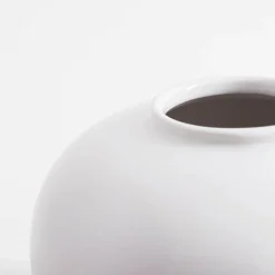 inny Wazon biały okrągły 14 cm