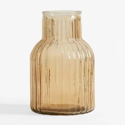 Wazony|Domex Wazon brązowy IRYS 12,5x20,5 cm