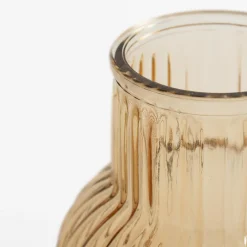 Wazony|Domex Wazon brązowy IRYS 12,5x20,5 cm