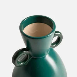 inny Wazon ceramiczny zielony 20 cm