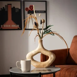 inny Wazon drewniany z dziurką 28 cm