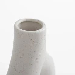 Wazony|inny Wazon geometryczny biały 20 cm