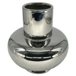 Wazon glamour srebrny 22 cm