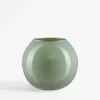 SOLBIKA Wazon jasnozielony KULA 17 cm