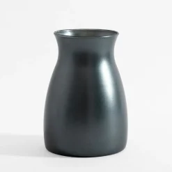 Wazony|inny Wazon metaliczny szary SIGNE 20 cm