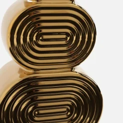 inny Wazon modernistyczny złoty 30 cm