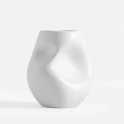 Wazony|inny Wazon nowoczesny biały 15 cm