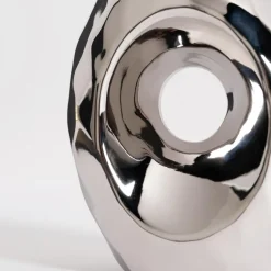 inny Wazon nowoczesny srebrny 25,5 cm