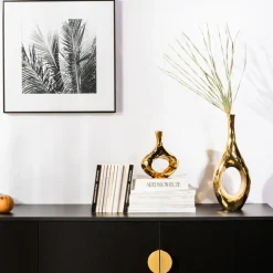 inny Wazon nowoczesny złoty 25,5 cm