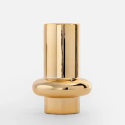 Wazony|inny Wazon nowoczesny złoty 20 cm