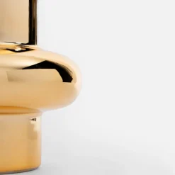 Wazony|inny Wazon nowoczesny złoty 20 cm
