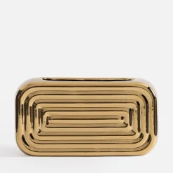 inny Wazon nowoczesny złoty 10 cm