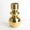 Wazony| Wazon nowoczesny złoty 25 cm