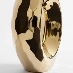 Wazony|inny Wazon nowoczesny złoty 41 cm
