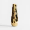 inny Wazon nowoczesny złoty 36 cm