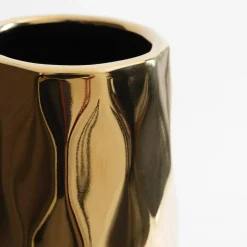 inny Wazon nowoczesny złoty 36 cm