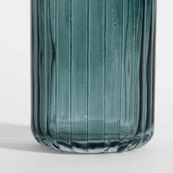 inny Wazon szklany ciemnozielony 10 cm