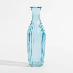 inny Wazon szklany niebieski 23 cm