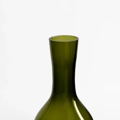 Wazony|Wrześniak Wazon szklany OLIWKA 14x30 cm
