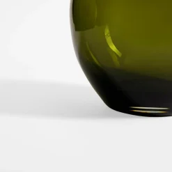 Wazony|Wrześniak Wazon szklany OLIWKA 14x30 cm