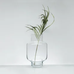 Wazony|SOLBIKA Wazon szklany przezroczysty 30 cm