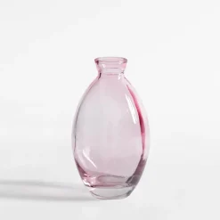 Wazony|inny Wazon szklany różowy 11,5 cm