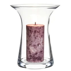 SOLBIKA Wazon szklany SIMPLY 20 cm